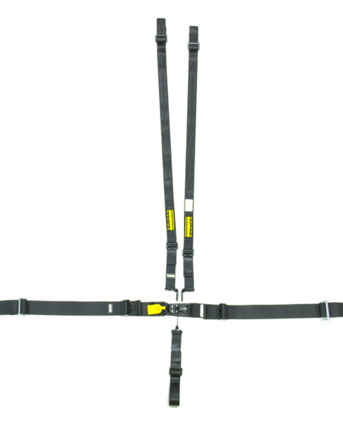 5pt Harness System SFI LatchLink Black HANS