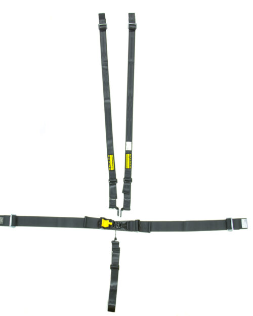 5pt Harness System SFI LatchLink Black HANS