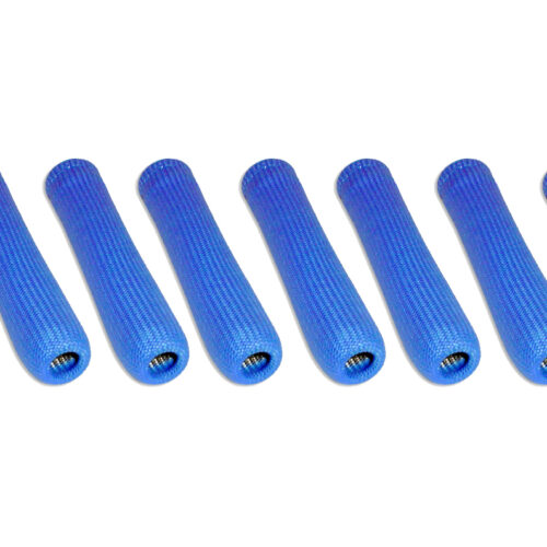 Blue Fire Sleeve Plug Boots Set of 8