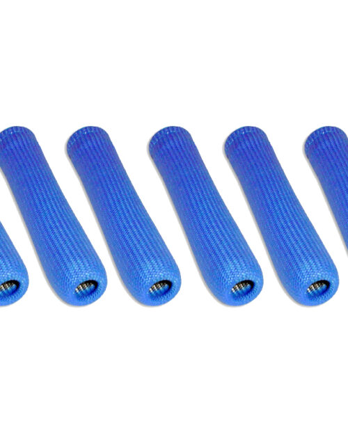 Blue Fire Sleeve Plug Boots Set of 8