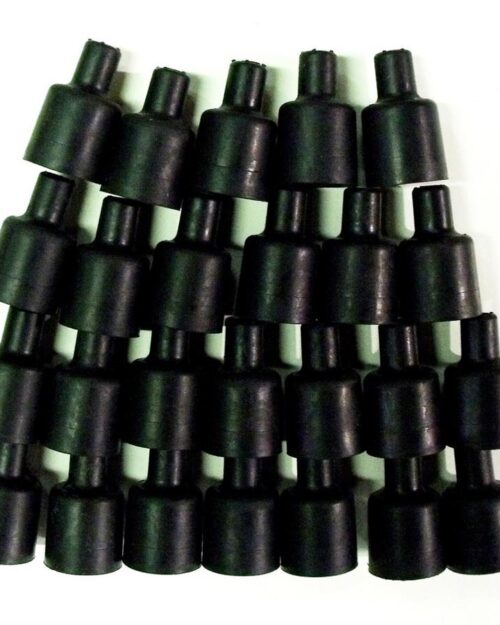 Coil Wire Boot - 180-Deg 25pk - Black
