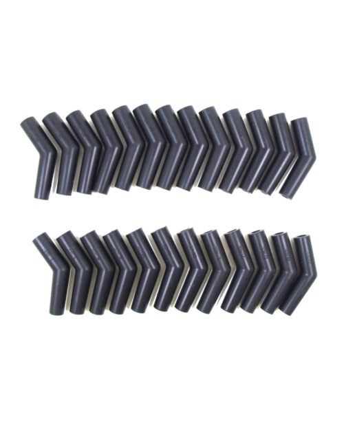 135-Deg Spark Plug Boots 25pk Black Silicone