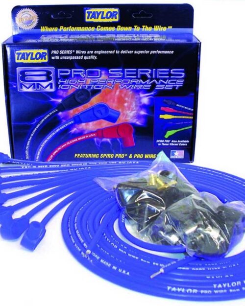 8mm Blue Pro Wire 90 Dgr