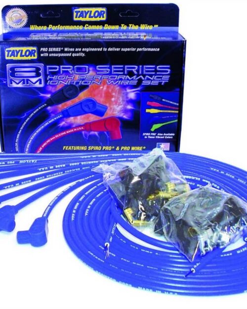 8mm Blue Pro Wire 90 Dgr