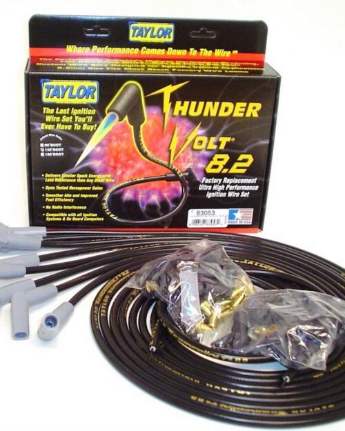 Univ Thundervolt Plug Wire Set 135 deg Black
