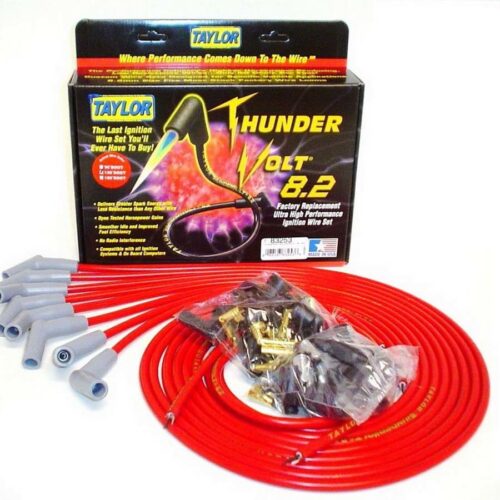 Univ Thundervolt Plug Wire Set 135 deg Red