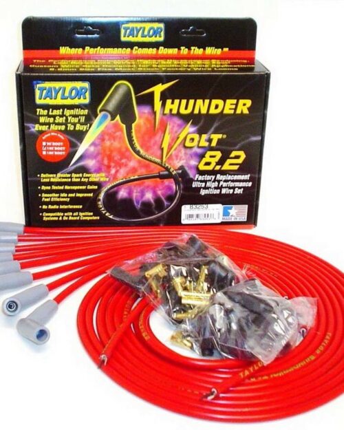 Univ Thundervolt Plug Wire Set 135 deg Red