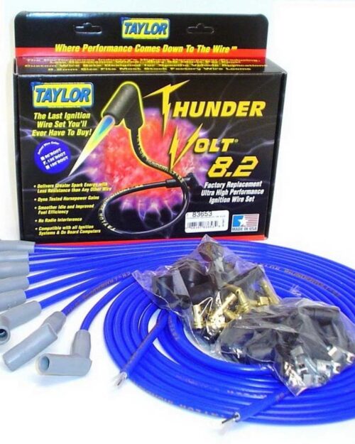 Univ Thundervolt Plug Wire Set 135 deg Blue