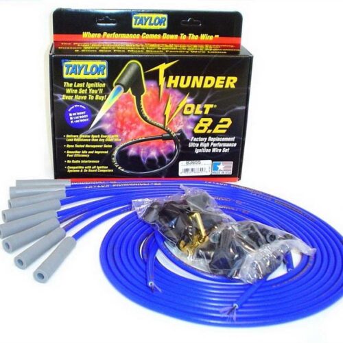 Univ Thundervolt Plug Wire Set 180 deg Blue
