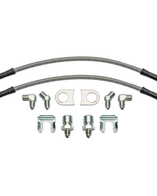 Flexline Kit 12in 3/8-24 to 90 Deg.