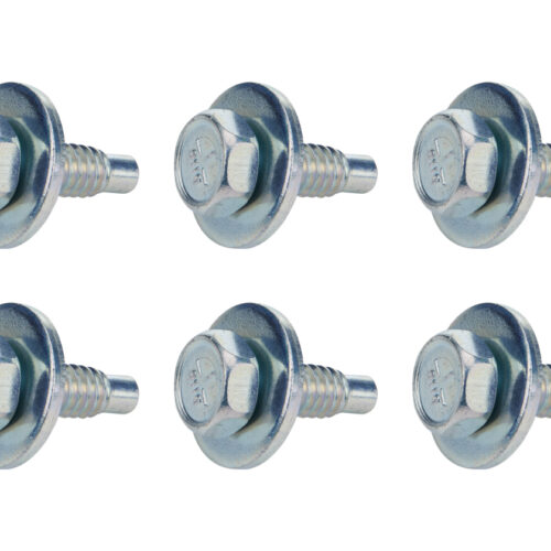 Body Bolt 3/4in 10pk Silver