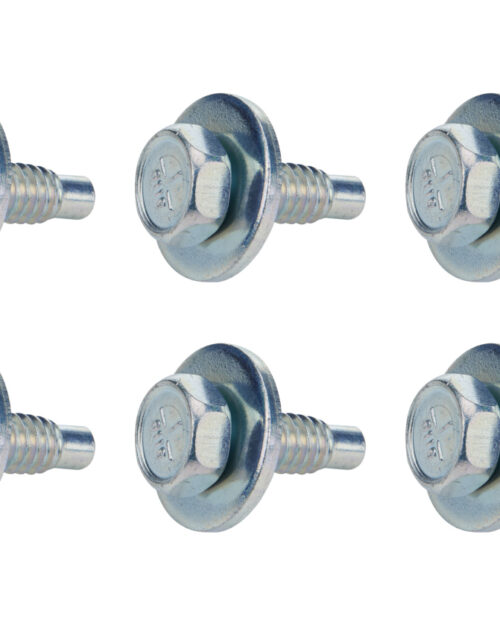 Body Bolt 3/4in 10pk Silver