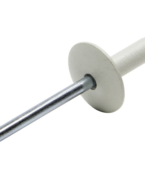 Lg Hd Rivet White 250pk