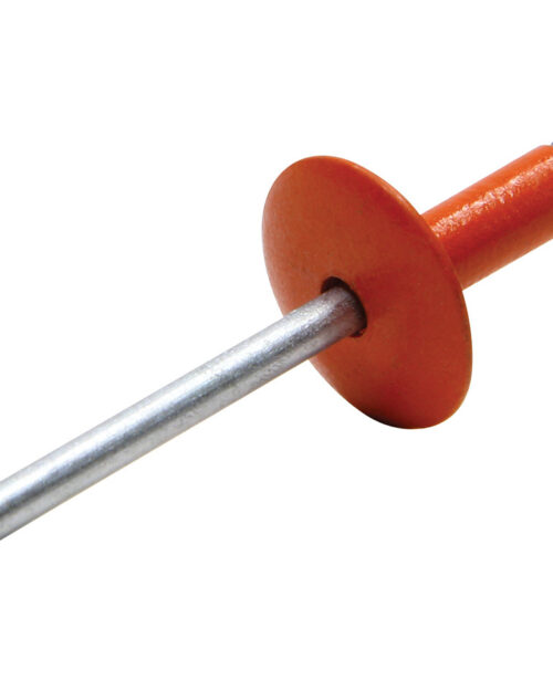 Lg Hd Rivet Orange 250pk