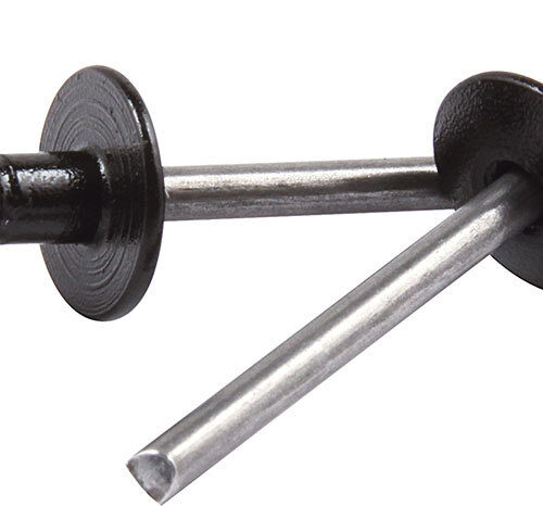 Med Hd Rivet Black 250pk Multi Grip Alum Mandrel