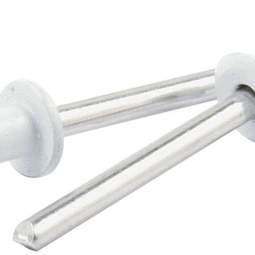 Sm Hd Rivet White Alum 250pk