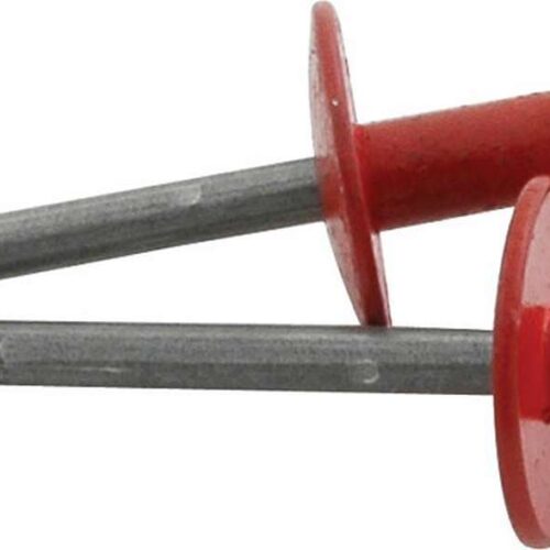 Lg Hd Rivet 250Pk Red