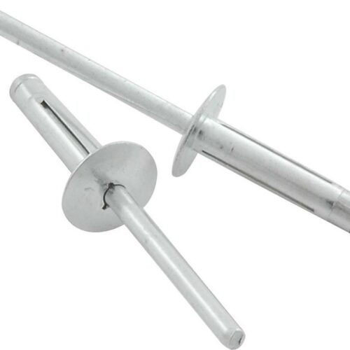Md Hd Rivet 250Pk Silver Flange Type Alum Mandrel