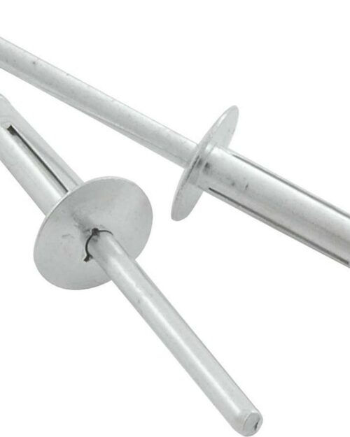 Md Hd Rivet 250Pk Silver Flange Type Alum Mandrel