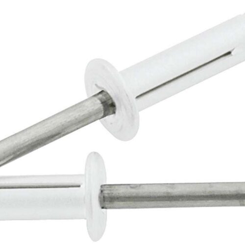 Md Hd Rivet 250Pk Silver Flange Type St Mandrel