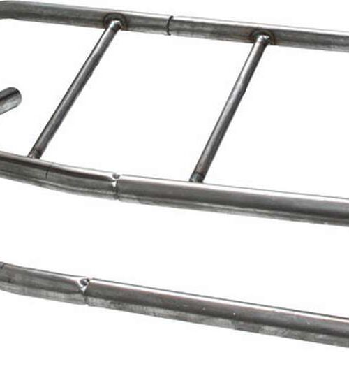 2pc Front Bumper Rocket 2in Wider Left Side