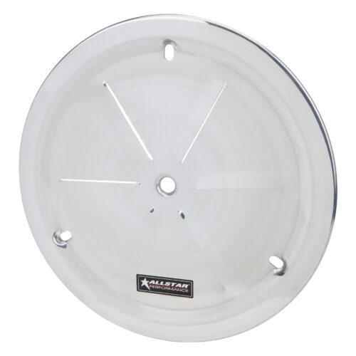 Aluminum Wheel Cover Weld Louvered Polished