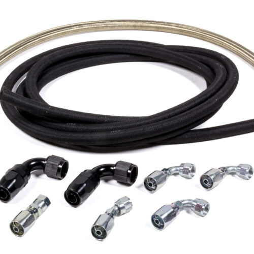 Power Steering Hose Kit Box to Bellhousing Mount