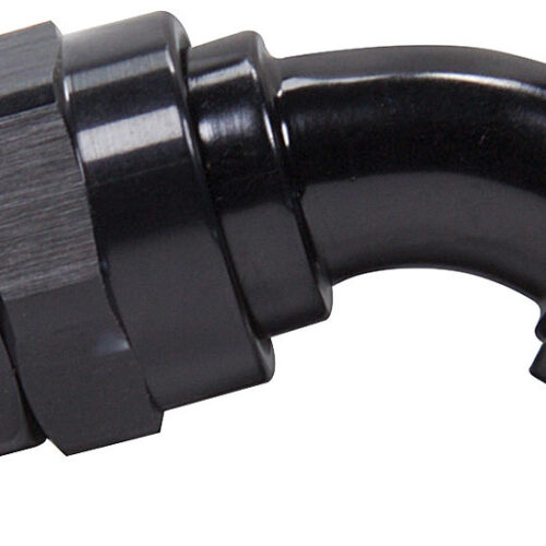 Hose End 45 Degree -10 Black