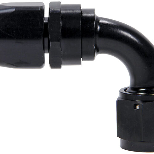 Hose End 90 Degree -10 Black
