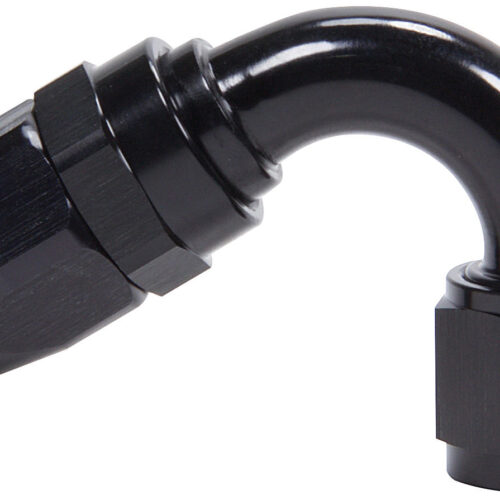 Hose End 120 Degree -10 Black