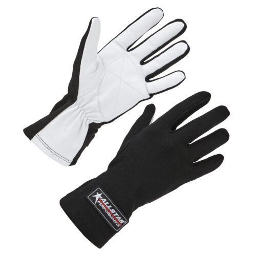Driving Gloves Non-SFI S/L Black Medium