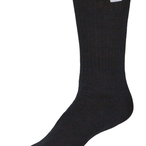 Socks Pair SFI 3.3 F/R Black Size 6-7