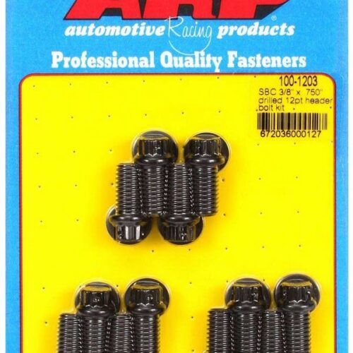 Header Bolt Kit - 12pt. 3/8 x .750 UHL (12)