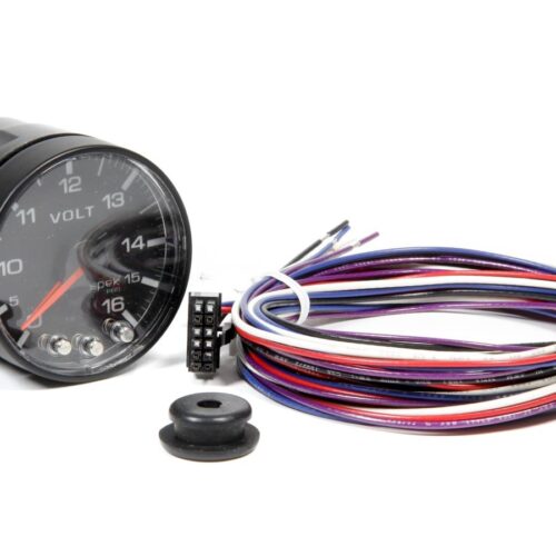 Spek-Pro 2-1/6 Gauge Voltmeter w/Peak Mem.