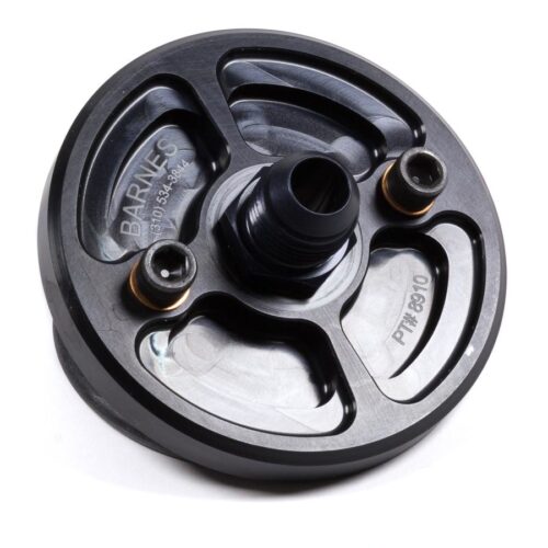 Billet Oil Filter Block Off Plate -10 Fitting