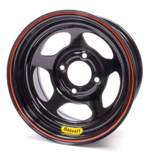 13x7 4.50in Black Rolled