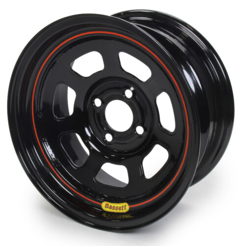 15x7 4x4.25 4in BS D-Hole Lite Black