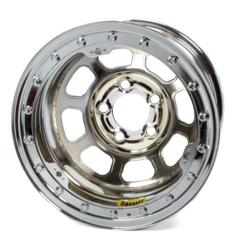 15 x 8.75 B/L Chrome 4in D-Hole