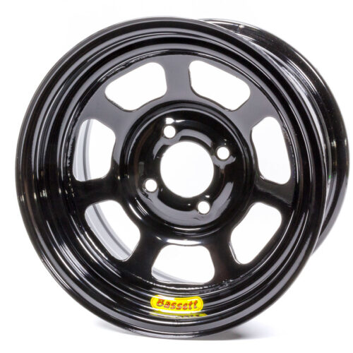 13x7 4x100mm 4in BS Black