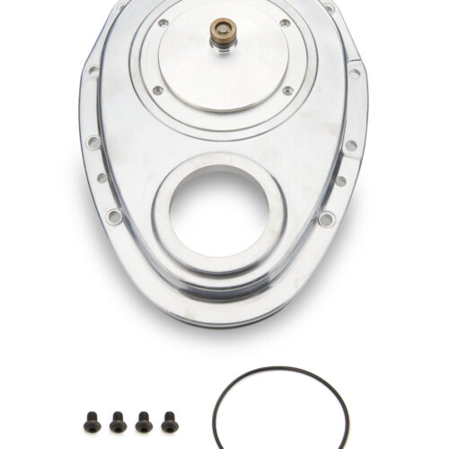 Aluminum Timing Cover - SBC Rocket Block