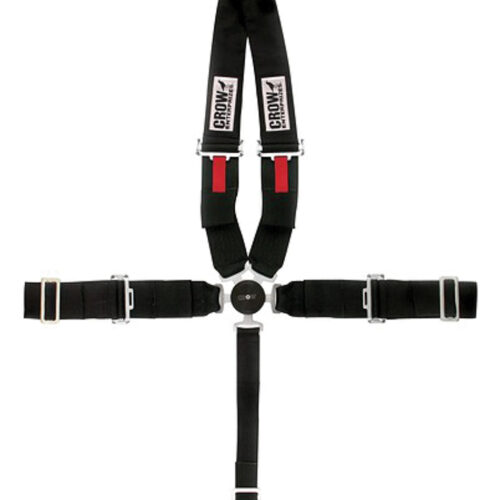 Cam Lock 5 Point Wrap Around Pull Up Adj Black