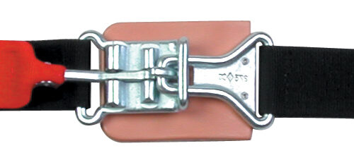 Seat Belt Latch And Link Bolt In Black