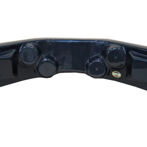 Dash Panel Curved Black 30in w x 12in d x 6.5in