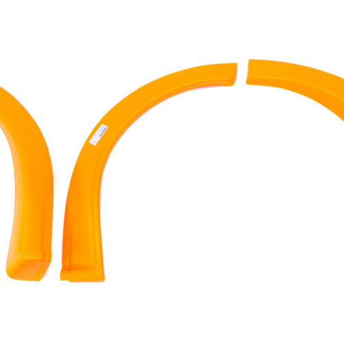 MD3 Wheel Flares Dirt Bright Orange Left