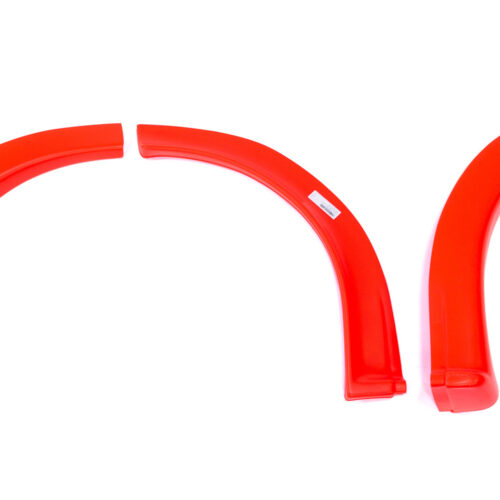 MD3 Wheel Flares Dirt Fluorescent Red Right