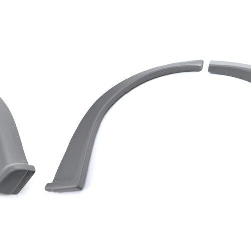 MD3 Wheel Flares Dirt Gray Left