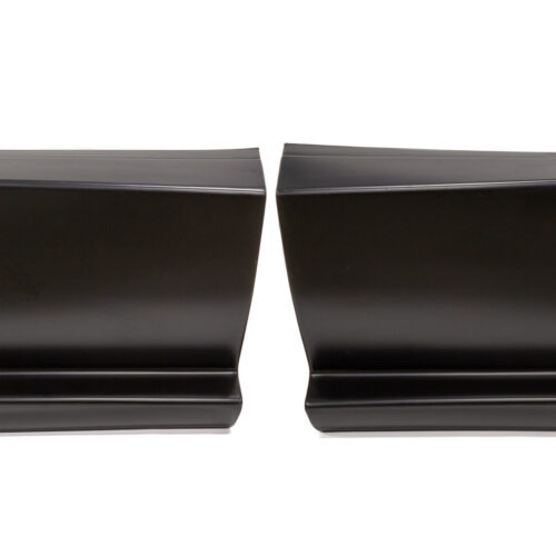 Bumper Cover Rear Truck Black