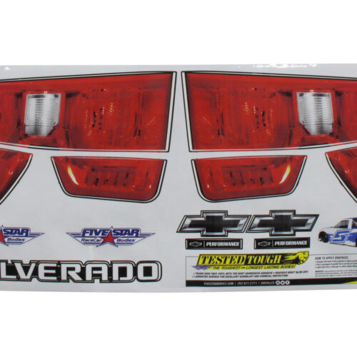 2019 Chevy Silverado Tail ID Graphics Kit