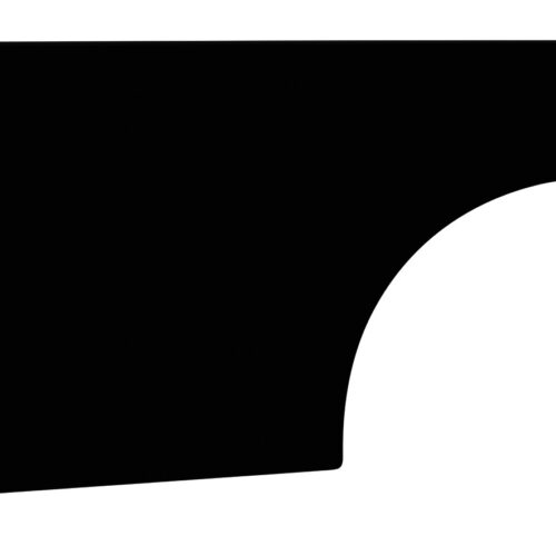 Quarter Panel Dirt Right Side Black