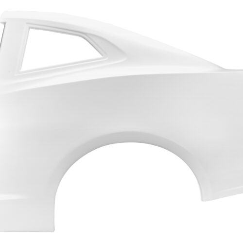 Quarter Panel Left White Stock Car Plastic